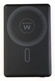 Ewent EW1160 Powerbank 5000 mAh Draadloos opladen Zwart