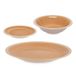 18-delige VESSIA 18-delige serviesset, aardewerk, beige