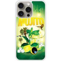 Mojito Forêt Bedrukt siliconen hoesje compatibel met iPhone 15 Pro
