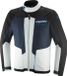 Ixon Tyr Motorfiets Textiel Parka Zwart/wit/blauw L