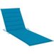 Maison Exclusive Chaise longue de jardin 2 places avec coussin gris acacia