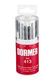 Dormer A191413 HSS Hoge snelheid Staal Jobber Boor Beetjes met 118 Graden Standaardpunt, Set van 13
