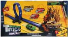 KiddyGo Racebaan speelgoed met looping en vlammen, klein formaat, meerkleurig, kunststof, USB, 3-99 jaar