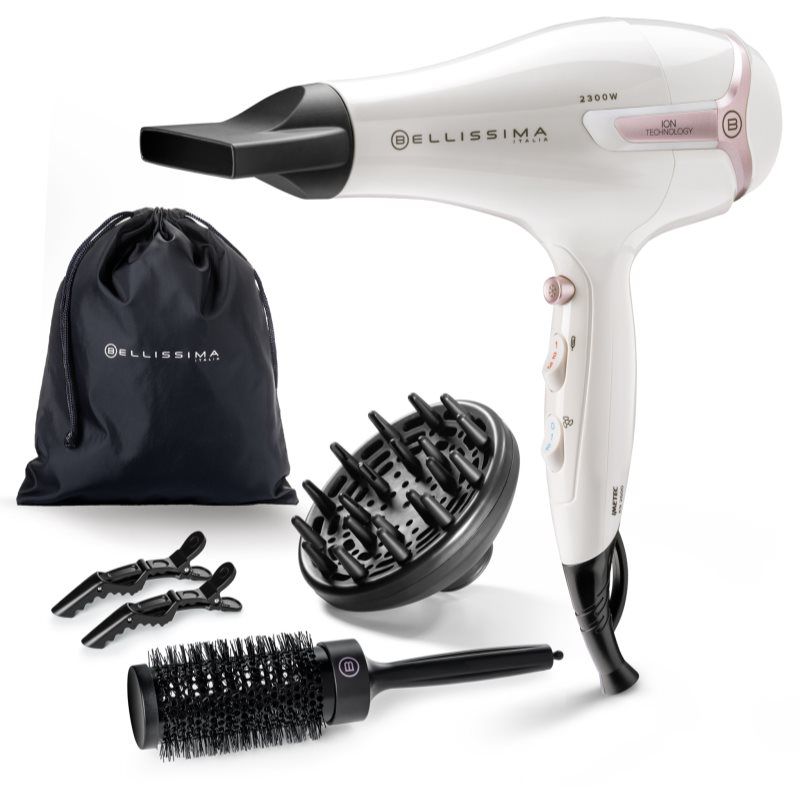 Bellissima Imetec K9 2600 Ionen-haardroger, licht, 2300 W