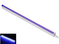 Merkloos / Sans marque TL LED Buis UV Blacklight - 14 Watt - 90 cm - Met Armatuur
