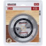 Kreator KRT020415 Zaagblad Hout 185mm 60T