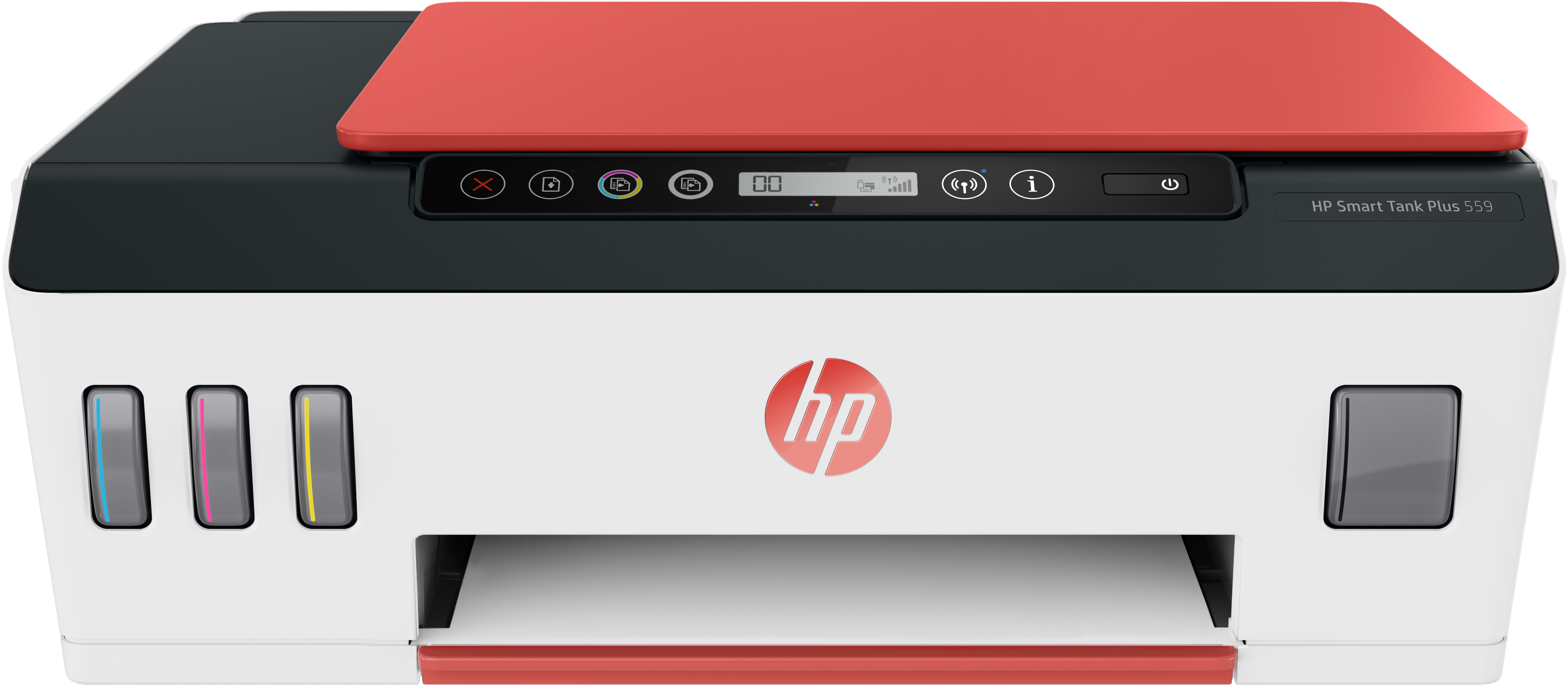HP HP Smart Tank Plus 559 draadloze All-in-One, Kleur, Printer voor Printen, scannen, kopi&#235;ren, draadloos, Scans naar pdf