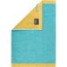 Cawö Cawo Lifestyle Splash Doubleface 7071 Serviette d'invité 30x50 türkis/apricot