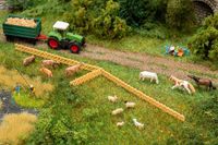 Faller Dierenset Koeien, Paarden, Schapen - Schaal N