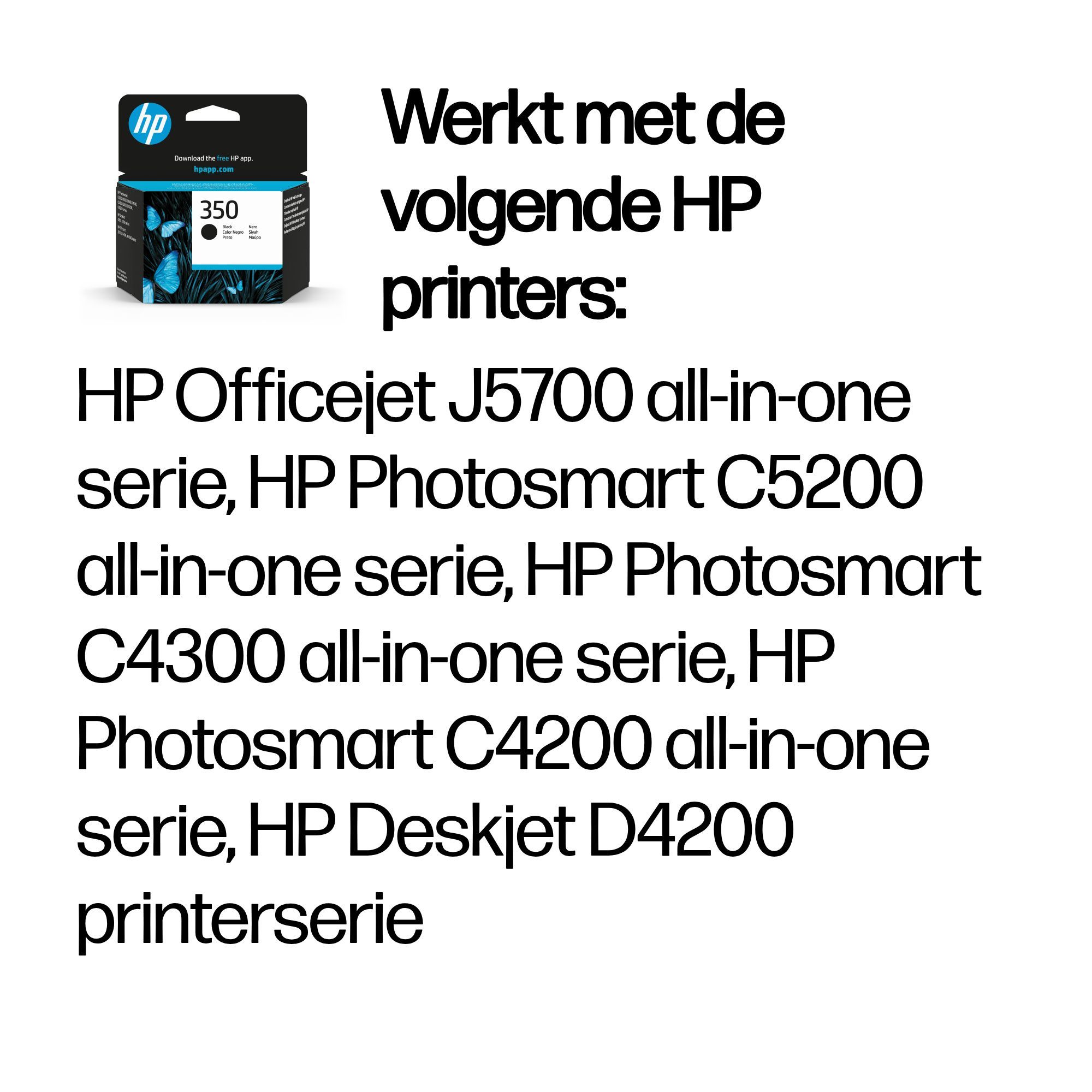 HP 350 Original Black Ink Cartridge