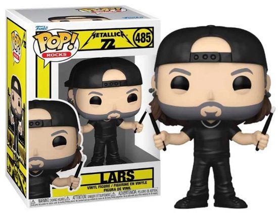 Funko Pop! Rocks Metallica Lars Ulrich Vinyl Figurine