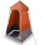 vidaXL Toilettent waterdicht oranje