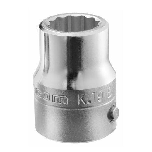 Doppen 3/4" 12-kant, metrisch - K.21B