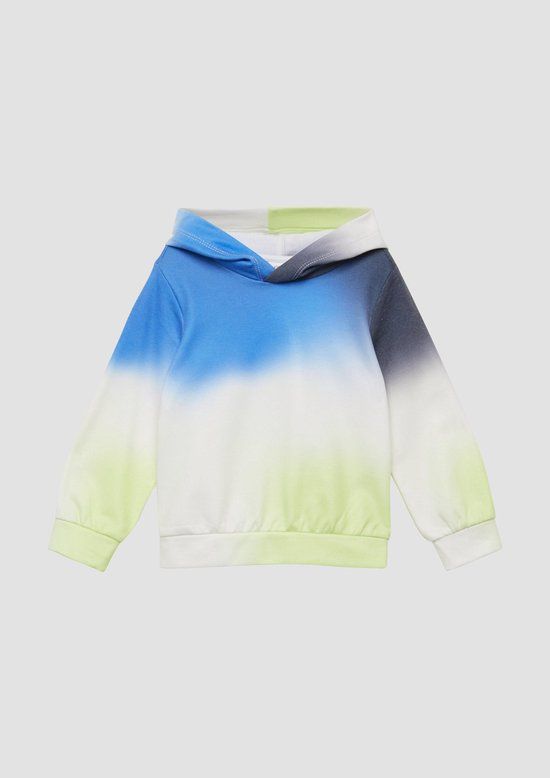 s.Oliver Hoodie Navy Tie-dye Kinderen Maat 140