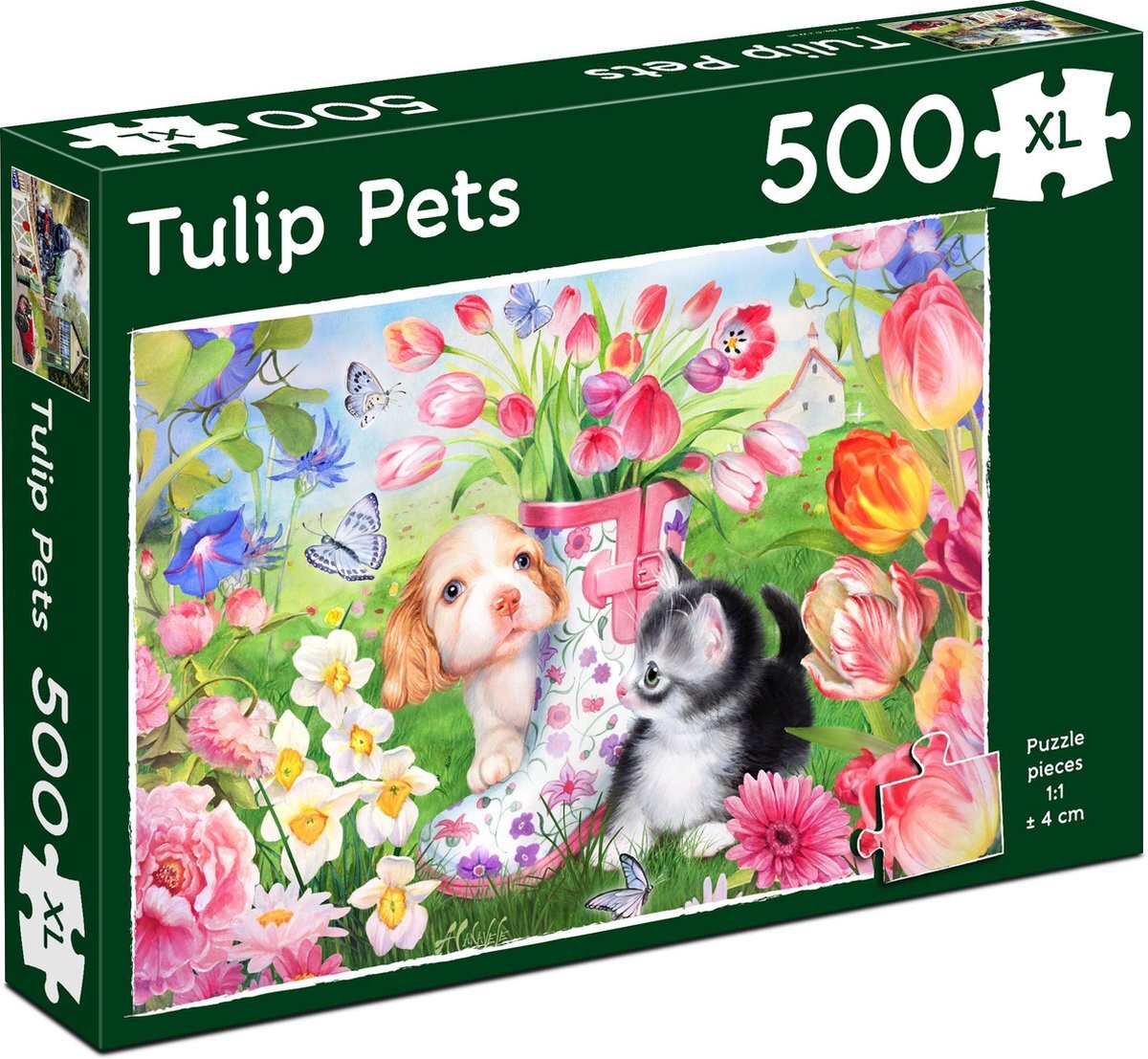 Tucker's Fun Factory XL Puzzel - Tulip Pets (500 XL)