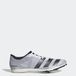 Adidas chaussures de course pour hommes DistanceStar Spike ADI-GX6682 (blanc/argent/noir)