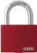Abus aluminium hangslot T65AL/40 rood