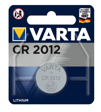 Varta CR2012 Lithium Batterij - 1 stuk - Zilver