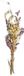 RAYHER Klein bosje droogbloemen in creme roze tinten Lengte 18/20 cm