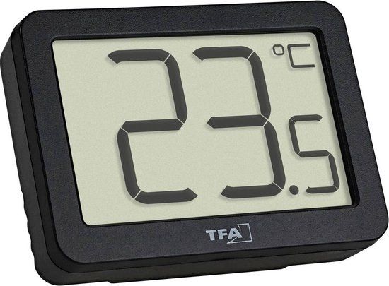 TFA Dostmann Thermometer Zwart
