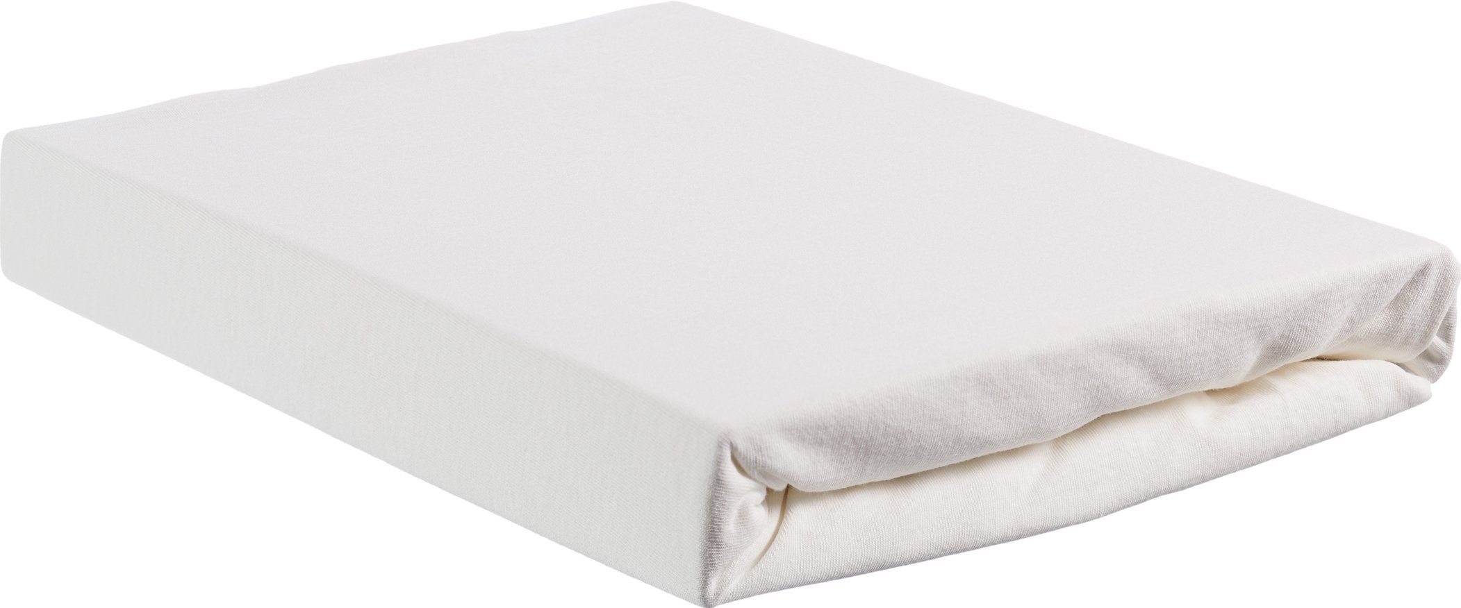 Beddinghouse Jersey topperhoeslaken - 160x200/220 - Wit