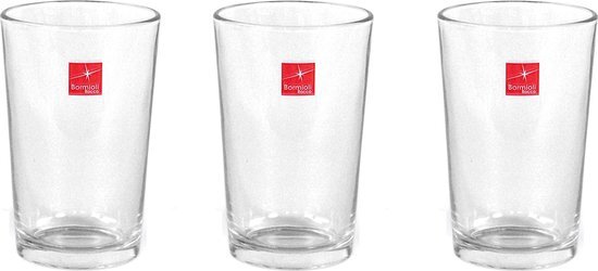 Gerimport Glazen 200 Ml 11 X 6,5 Cm Glas Transparant 6 Stuks