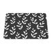 Bonamaison Rechthoekige muismat met digitale print, antislip onderkant, voor kantoor en thuis, 22 x 18 cm