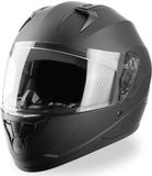 VINZ Helmets VINZ Vigo Integraalhelm - ECE 22.06 gekeurde Helm Scooter, Motor & Brommer - Heren & Dames - Mat Zwart - L
