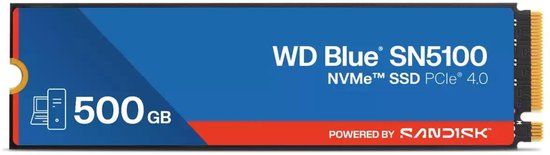 Western Digital Sandisk WD Blue SN5100 NVMe SSD 500 GB