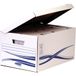Fellowes 4460503 Opbergdoos Rechthoekig Papier Wit 5 Stuks