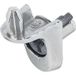 Häfele Taquets H3136 pour tablettes en verre Ø 5 mm avec large support en plastique