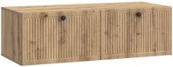 vidaXL Wandmontage TV-kast 98 x 41 x 30 cm Artisanaal eiken