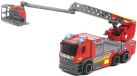 Dickie Toys Belgische brandweerwagen ladder licht en geluid