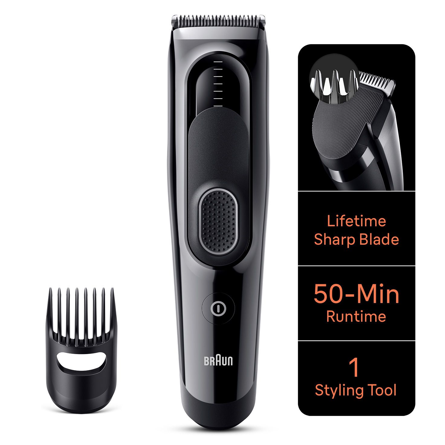 Braun Series 5 HC5310 - Hair Clipper - Black
