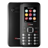 TTfone TT150 Basic mobiele telefoon, ontgrendeld, met Bluetooth, batterij met lange levensduur, dubbele simkaart met camera en spel, eenvoudig te bedienen, robuust en licht (zwart)