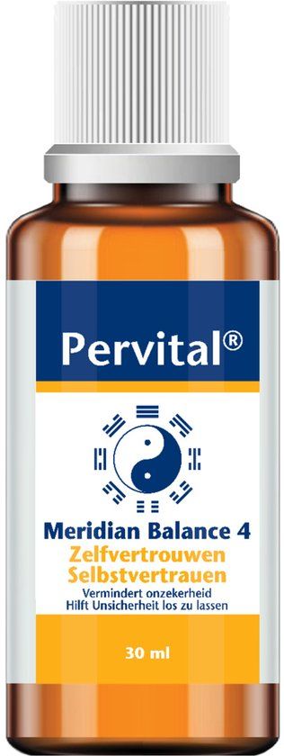 Pervital Meridian Balance 4 Zelfvertrouwen 30 ml