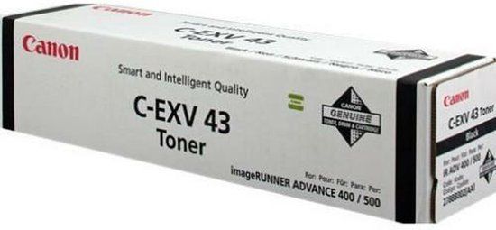 Canon C-EXV 43 Black Toner Cartridge - 15,200 Pages
