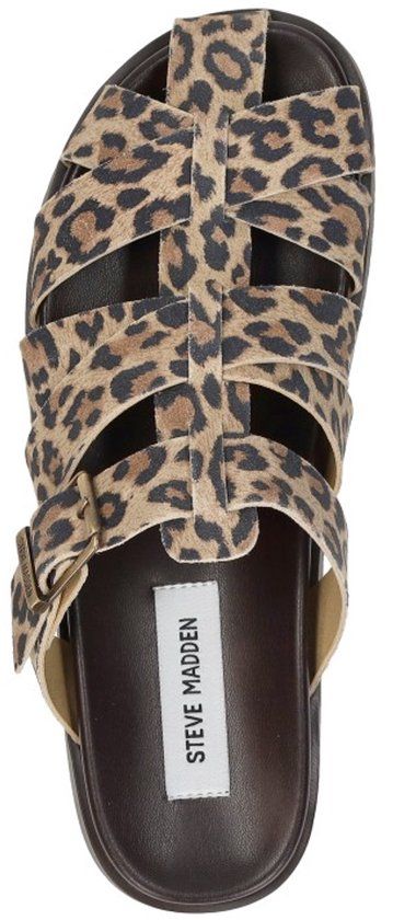 Steve Madden Mamba Dichte Teen - Beige - Maat 38