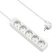 Allteq Stekkerdoos - 5-voudig - 15 meter - Wit - 8720017058086