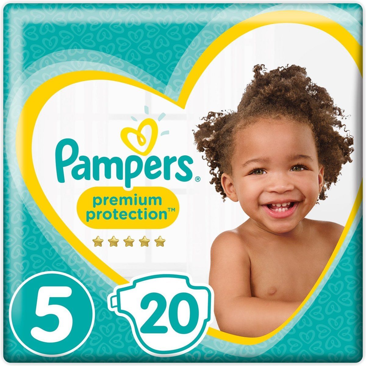 Pampers Premium Protection Maat 5 Junior 20 Stuks Luiers