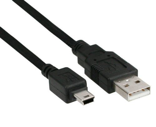 Inline 33107K USB-kabel 0,5 m Zwart