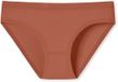 Schiesser Slips Onzichtbaar Katoen Vrouwen 3-Pack Effen Katoen/Polyamide/Spandex Regular Waist Aansluitend S Deepbrown, Terracotta, Maple