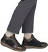 Rieker N1107-25 dames sneaker bruin met veter en rits
