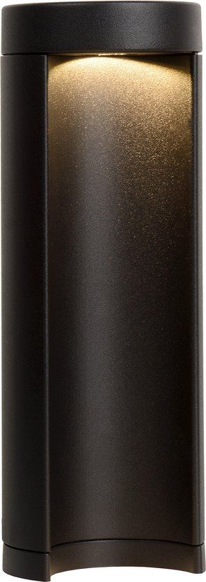 Lucide COMBO - Outdoor LED Bollard Light - 9cm - Black