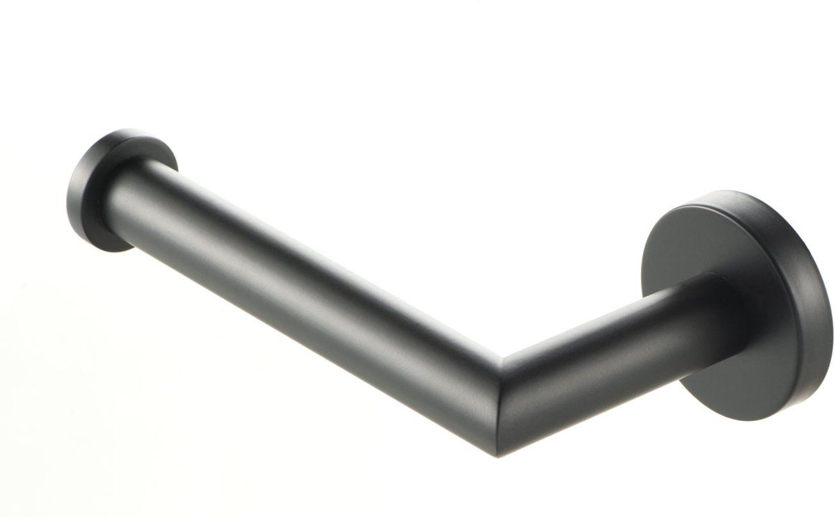 Geesa Nemox Black closetrolhouder zwart 91650906