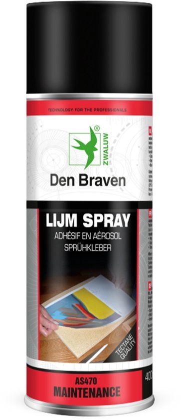 Den Braven Zwaluw Lijm Spray 400ml Beige