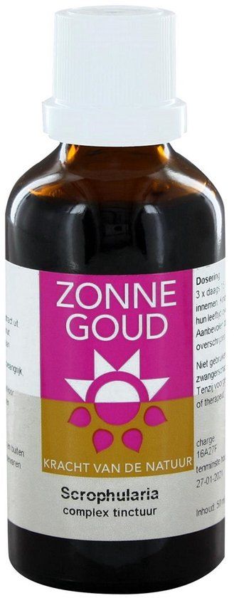 Zonnegoud Novo Lumen Scrophularia Complex Zonnegoud 50ml
