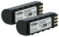 vhbw 2x Batterie Ersatz für Symbol KT-BTYMT-01R, BTRY-LS34IAB00-00, 21-62606-01 für Barcodescanner POS (2600 mAh, 3,7 V, Li-Ion)