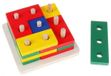 OLFed - Puzzel éducative en bois - Trieur de formes - 11x11x5 cm - 2+ ans