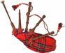 vidaXL Kinderdoedelzak Schots Great Highland Rood Royal Stewart Tartan